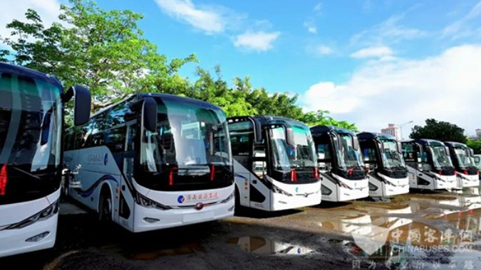 纵贯南北批量交付 宇通客车助力发展高端、电动化旅游交通转型