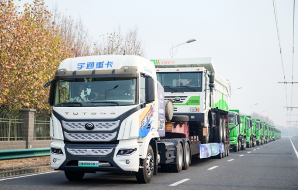 征服行业新高度！宇通新能源重卡首战全场景极限挑战