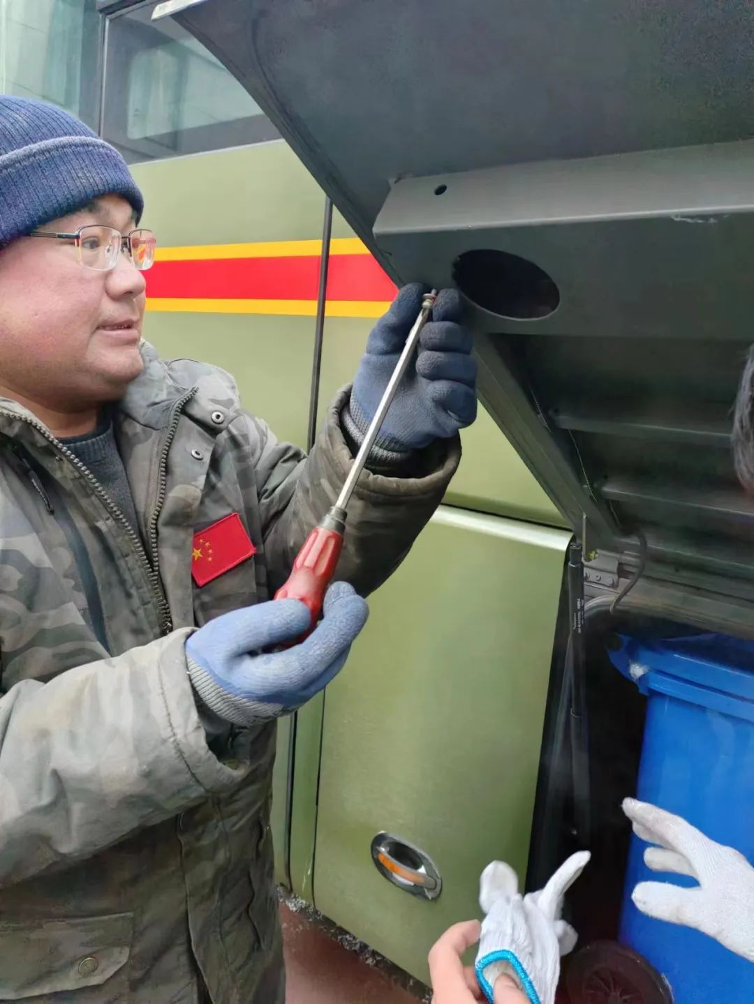 宇通专用车森林消防车辆冬季服务巡检启动，为守护森林安全贡献力量！