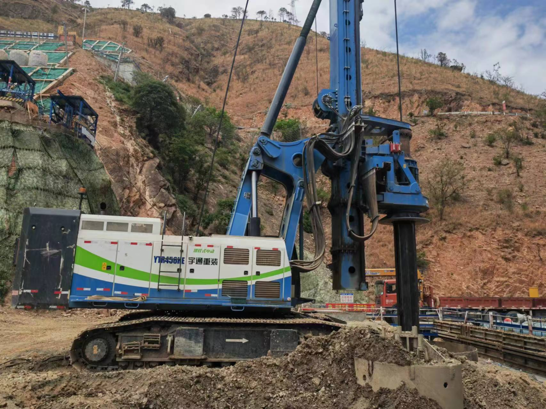 蜀道集团打造绿色工程，宇通电动旋挖钻助力绿色基础施工建设