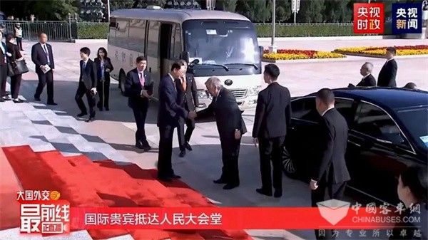 宇通T7护航！见证中非合作新篇章