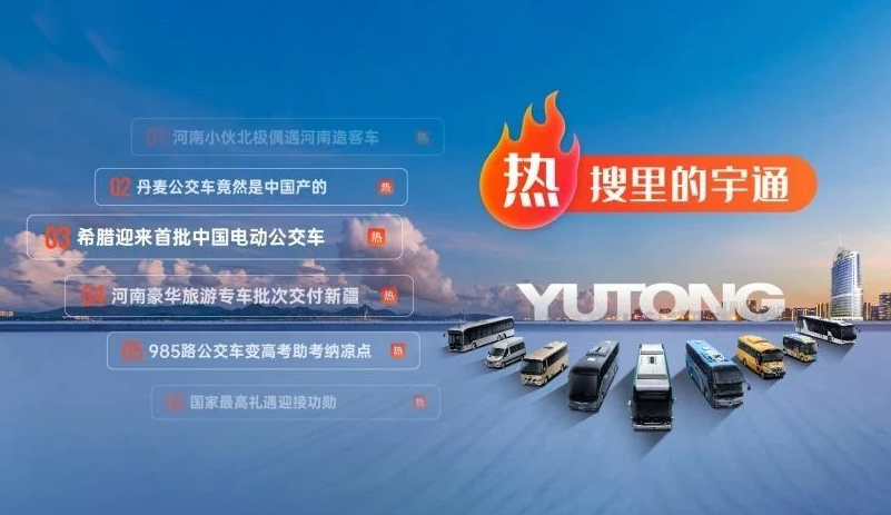 走！去看热搜里的宇通客车