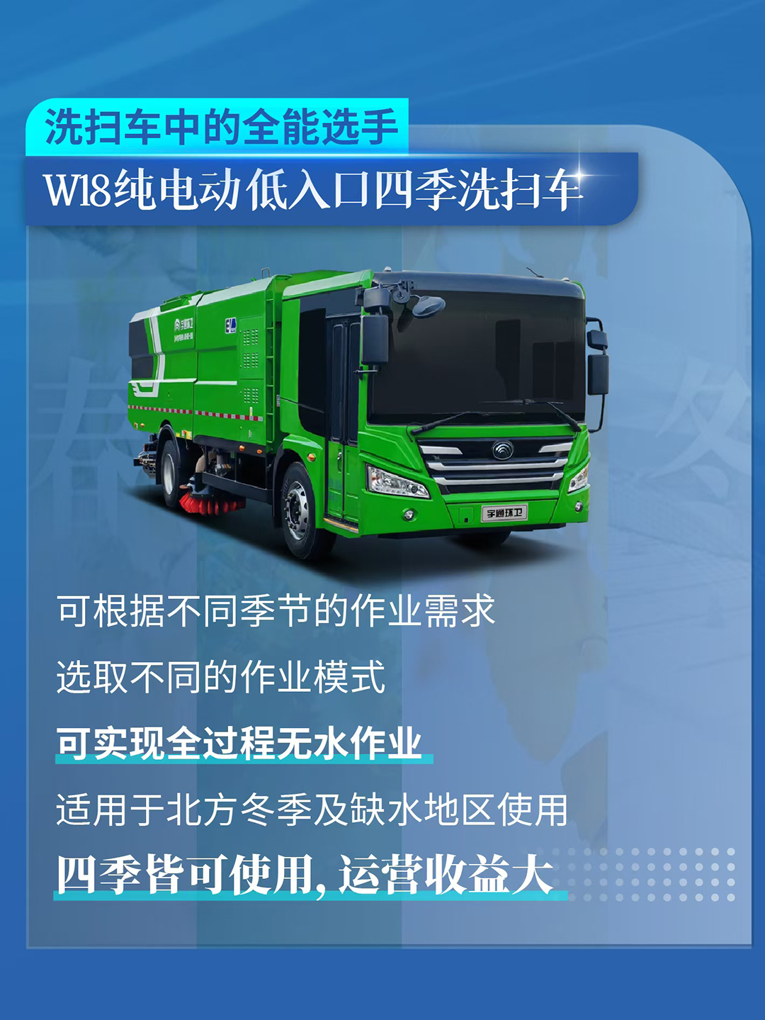 环卫装备的理想之选！宇通环卫重磅亮相2024中国环卫博览会