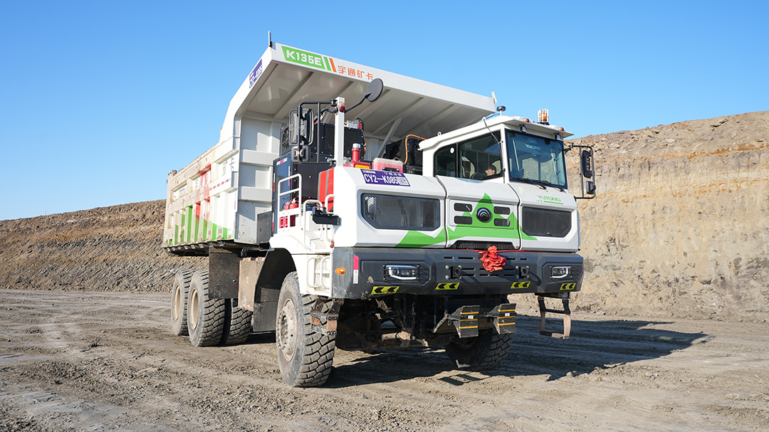 驰骋极寒之地！宇通矿卡助力黑土地绽放绿色之花