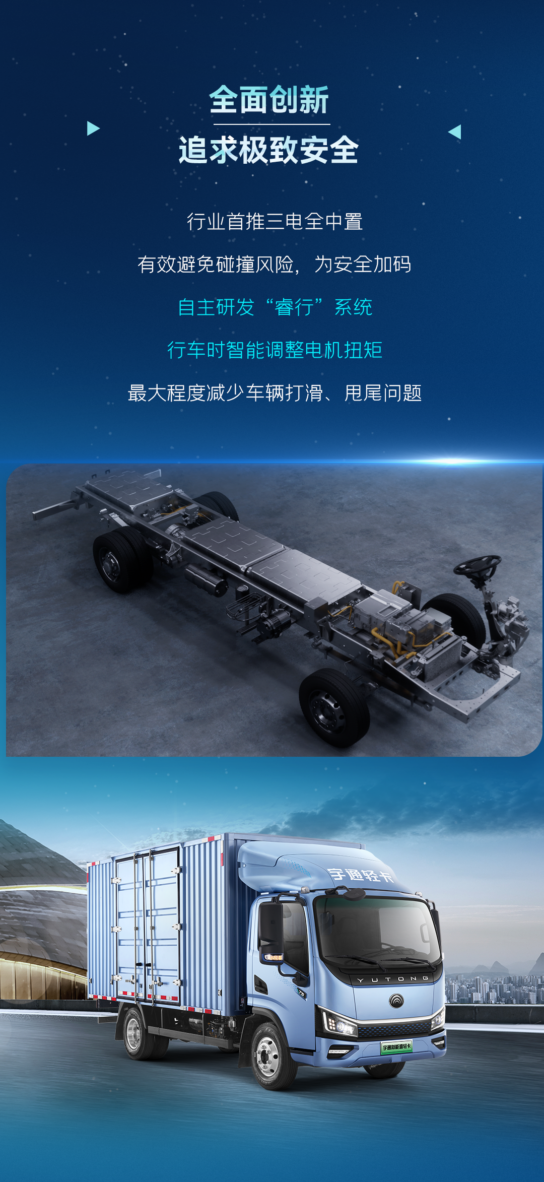 一图看懂宇通轻卡上市新品！