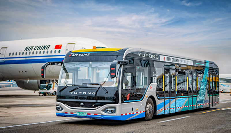 从宇通纯电动机场摆渡车 看中国高端制造领跑全球背后的硬实力