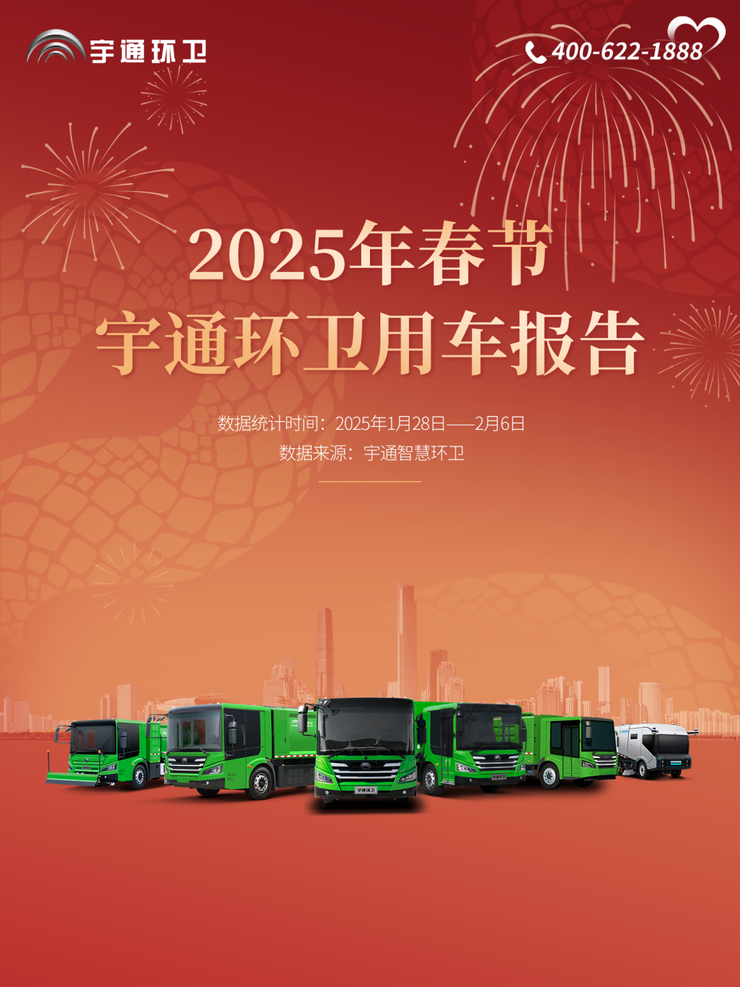 服务用心 年味更浓丨宇通环卫守护春节幸福时光