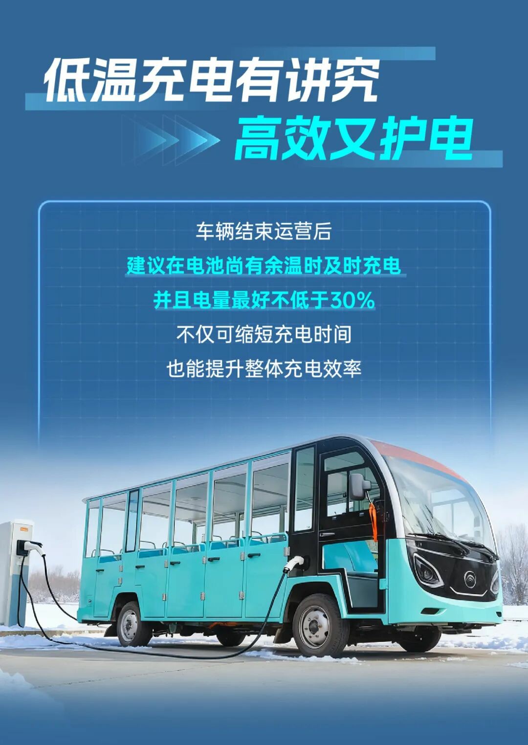 景区冬季运营不打折！这份观光车冬季用车指南请收好