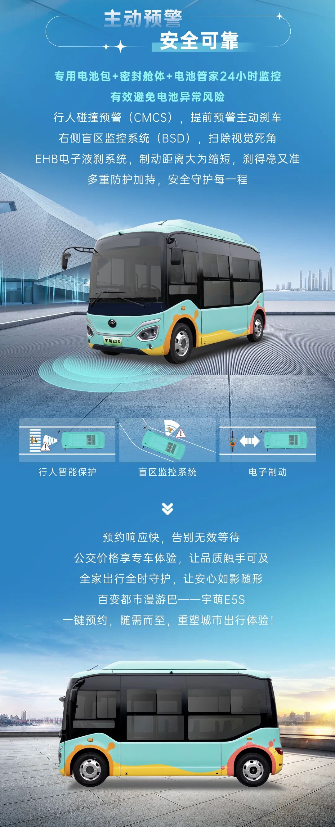 一键预约坐公交？宇萌E5S：这题我来！