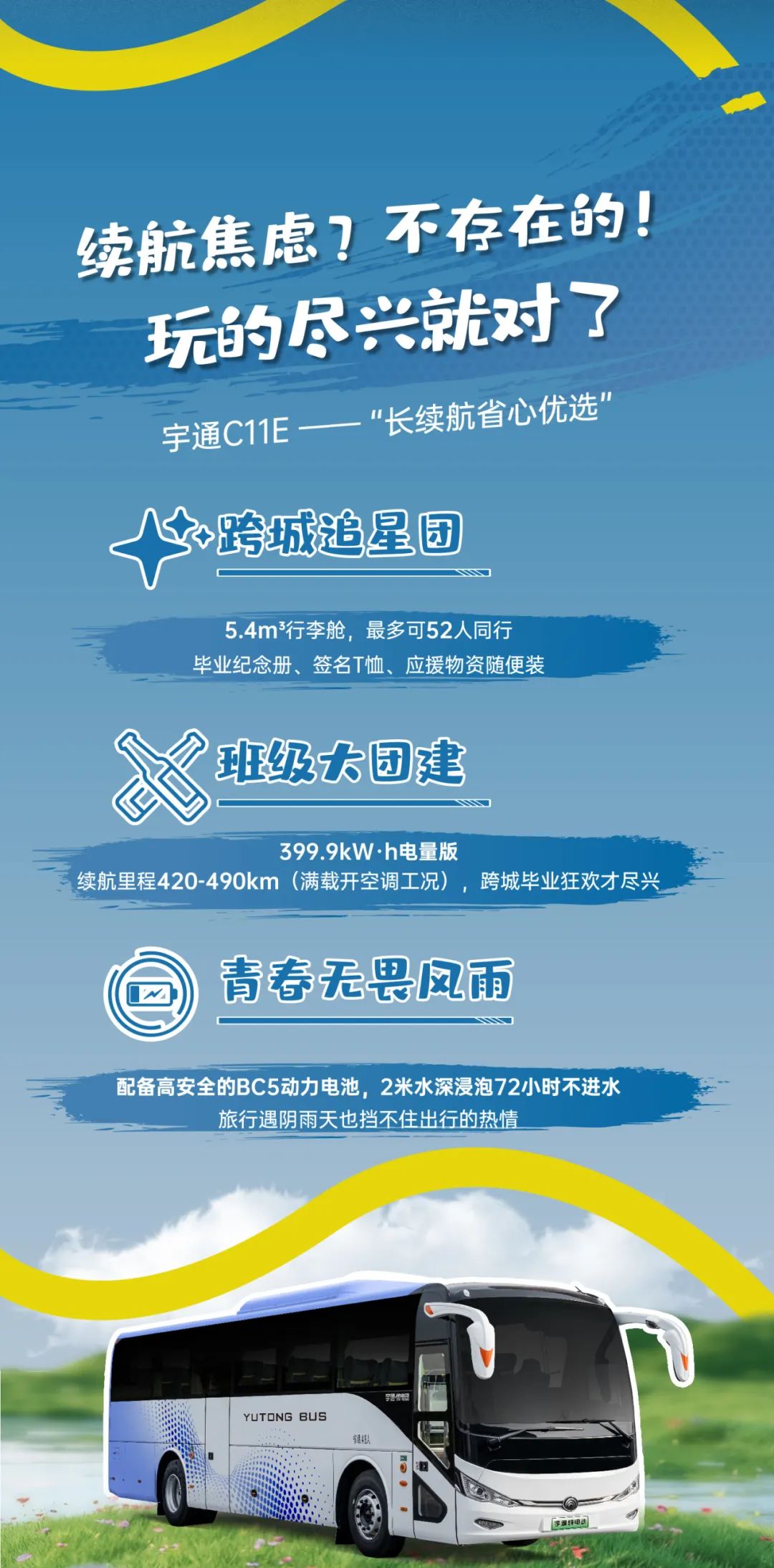 毕业提前刊上线，随宇通漫游毕业之旅！