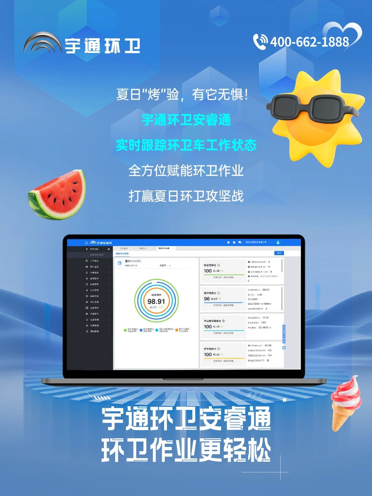 宇通环卫安睿通“有问必答局”第五期：打赢夏日攻坚战，有安睿通更省心！