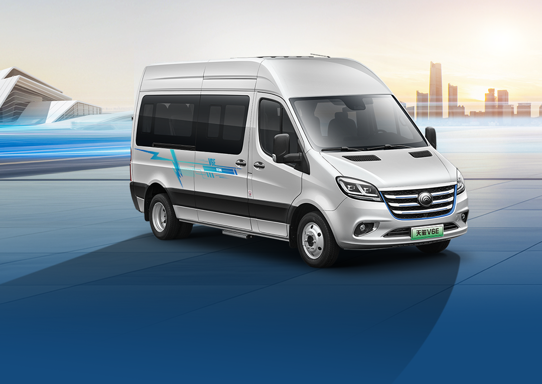 宇通新能源商用车——热力上新季丨宇通纯电轻客天骏V6E，打造高品质出行价值之选