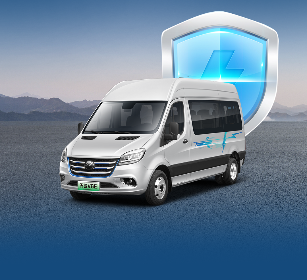 宇通新能源商用车——热力上新季丨宇通纯电轻客天骏V6E，打造高品质出行价值之选
