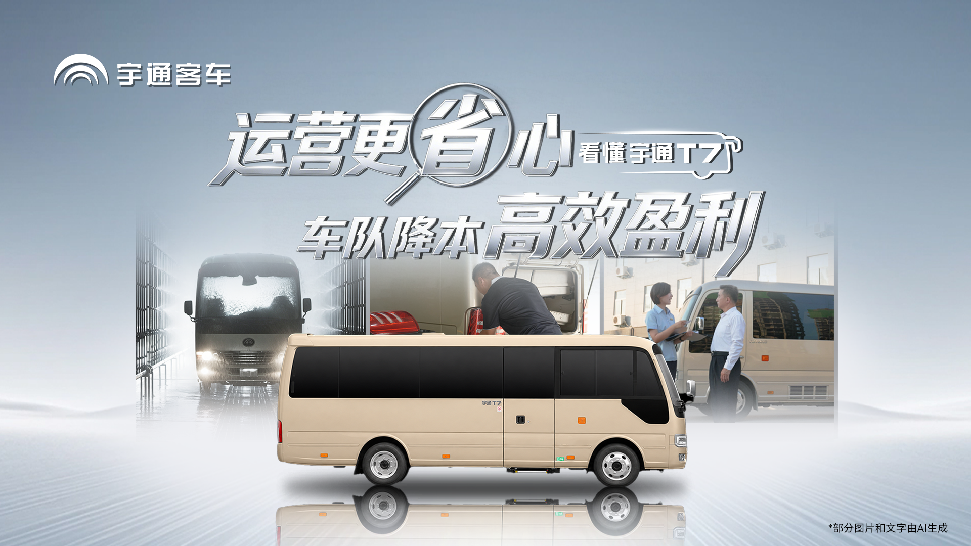 运维省心，高效盈利!宇通T7，多维优势助力车队经营提质增效!
