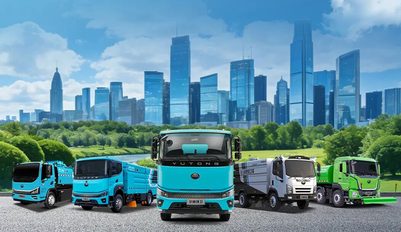 一图读懂宇通环卫新品矩阵 | 深耕电动十余载，五款力作如约来！