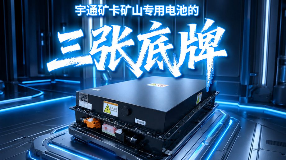 安全!可靠!耐用!宇通矿卡矿山专用电池，三张硬核“底牌”助力矿区高效稳健发展!