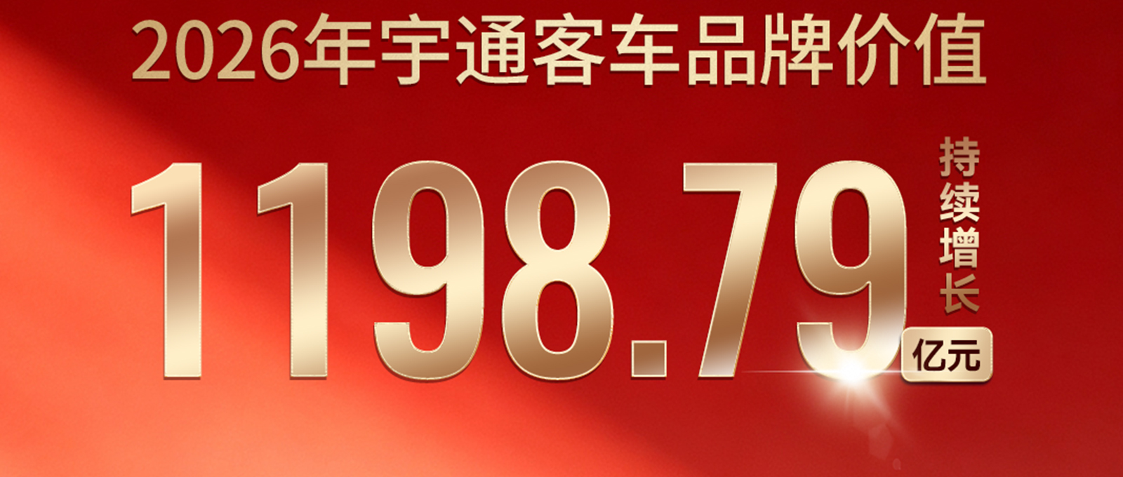 1198.79亿元！宇通客车连续第23年上榜《中国500最具价值品牌》