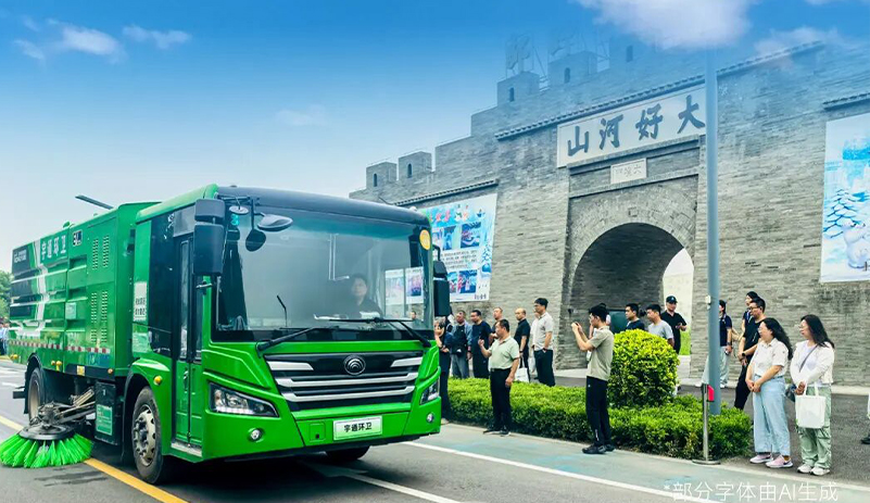 智电赋能河北，绿动环卫未来！宇通环卫以硬核装备助力河北环卫高质量发展！