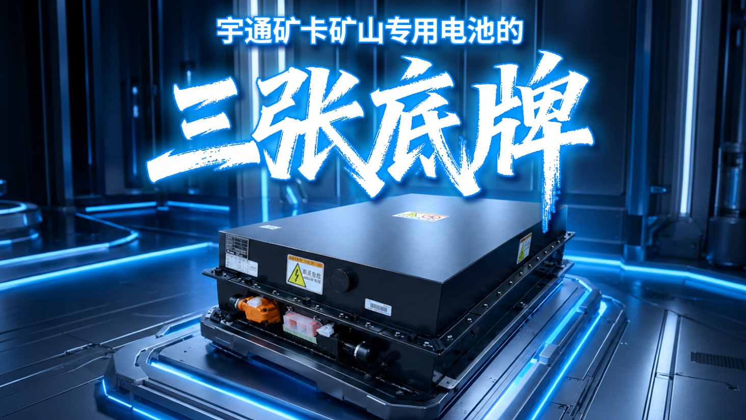 安全!可靠!耐用!宇通矿卡矿山专用电池，三张硬核”底牌”助力矿区高效稳健发展!