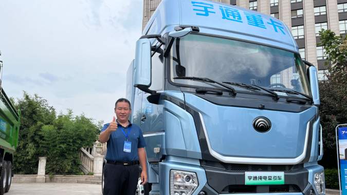 宇通商业模式获认可，电动重卡市场前景广阔 ——访山东鸿洲新能源汽车总经理尹纪超