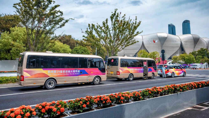宇通T7领衔中国智造在亚洲体育盛会“出圈”