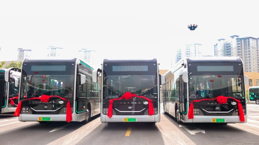 220辆!宇通宇威高端公交车交付西宁