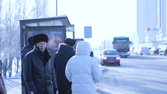 -25℃！374km极限续航！宇通E18PRO哈萨克斯坦战极寒