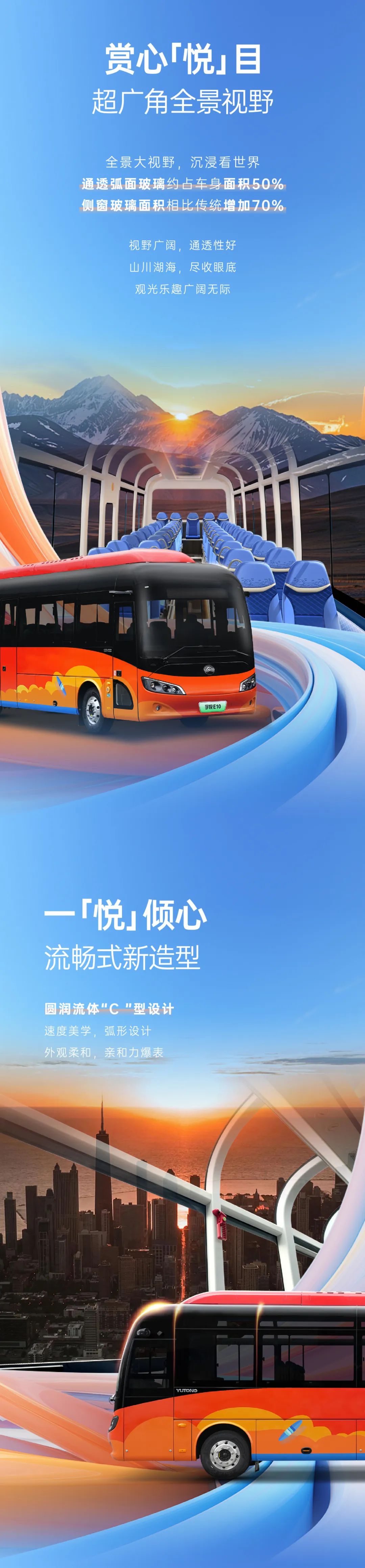全新全景观光车，宇悦E10 即将上市！