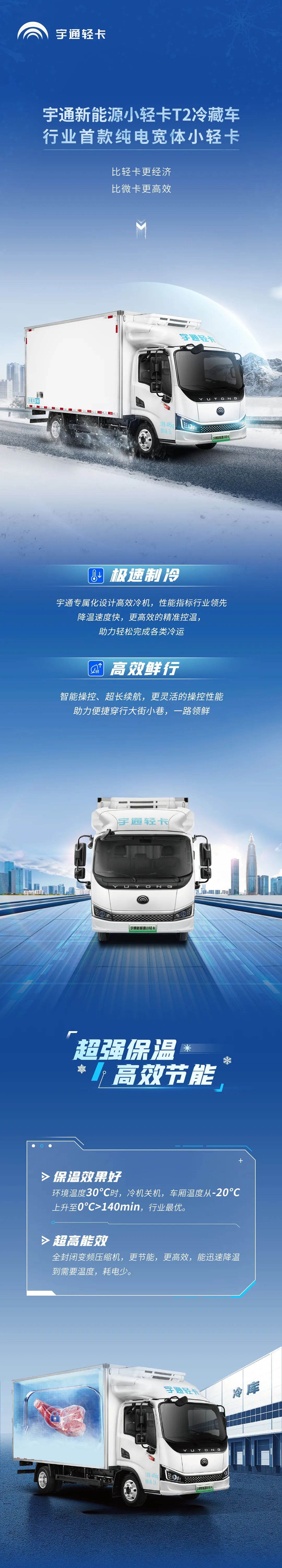 宇通小轻卡T2【冷藏车】