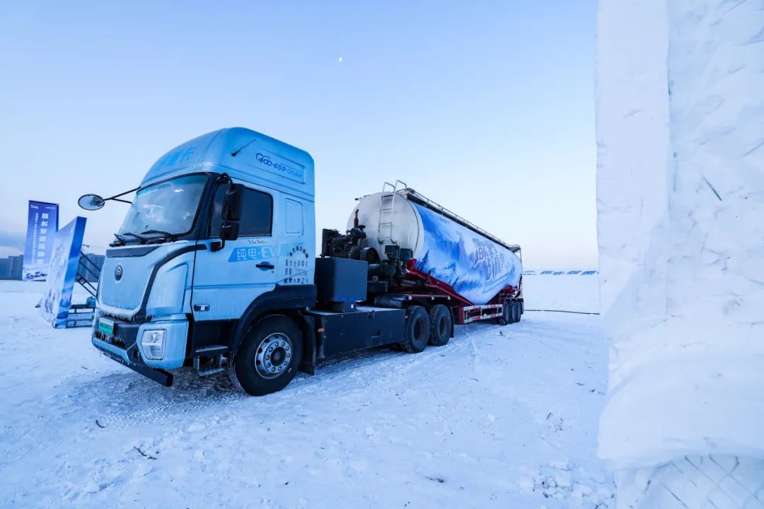 平均每公里电耗1.58度!全国首个600度电牵引车极寒续航成绩来了 平均每公里电耗1.58度!全国首个600度电牵引车极寒续航成绩来了