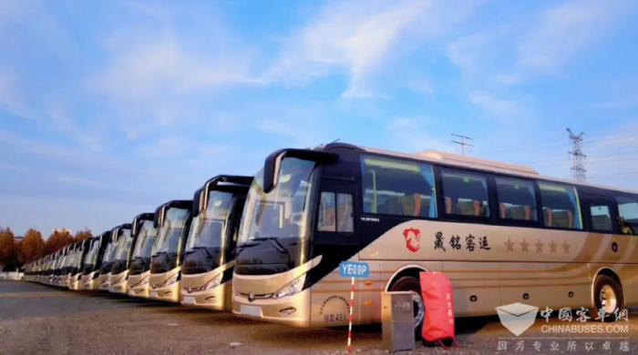 宇通1037辆新能源客车批次奔赴首都