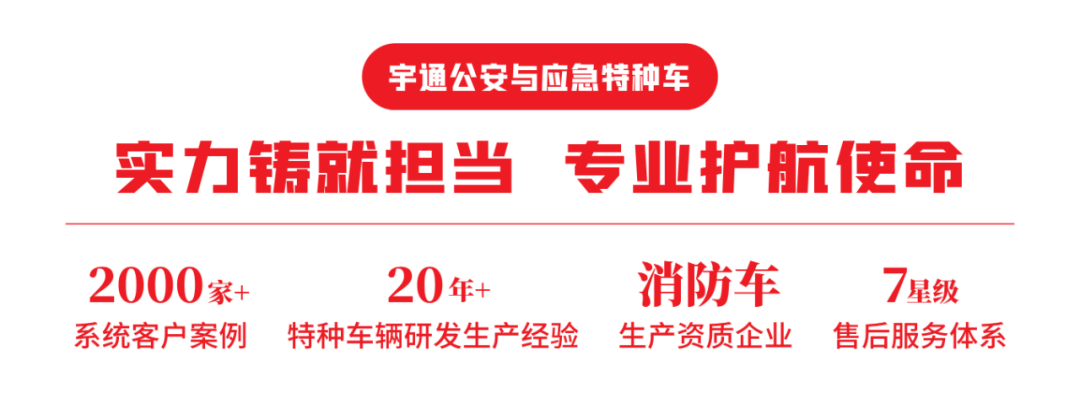 盛会重磅来袭，宇通专用车邀您共赴第二十届中国国际消防展！