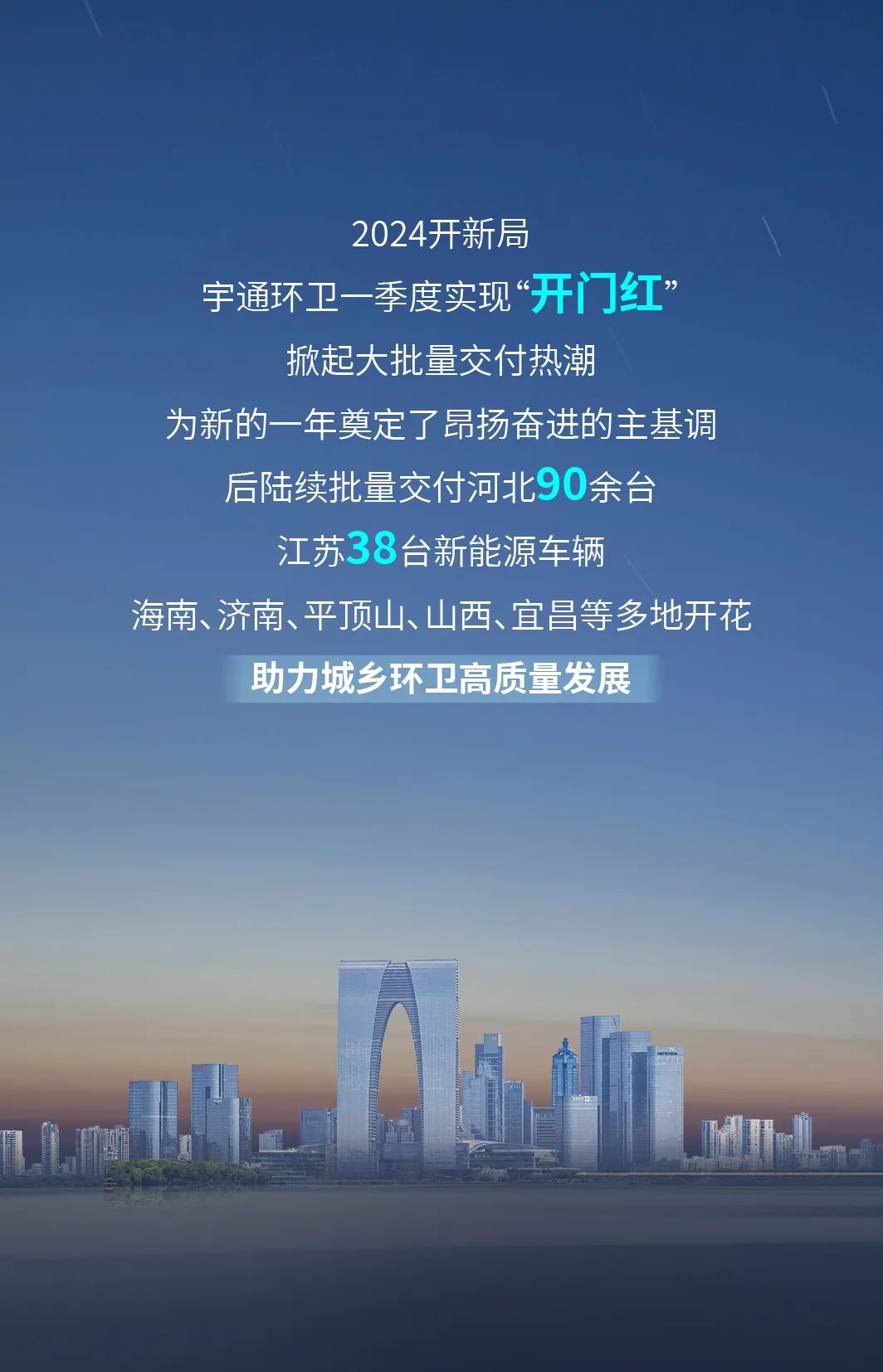 2024上半年成绩单出炉！宇通新能源环卫为什么这么牛？
