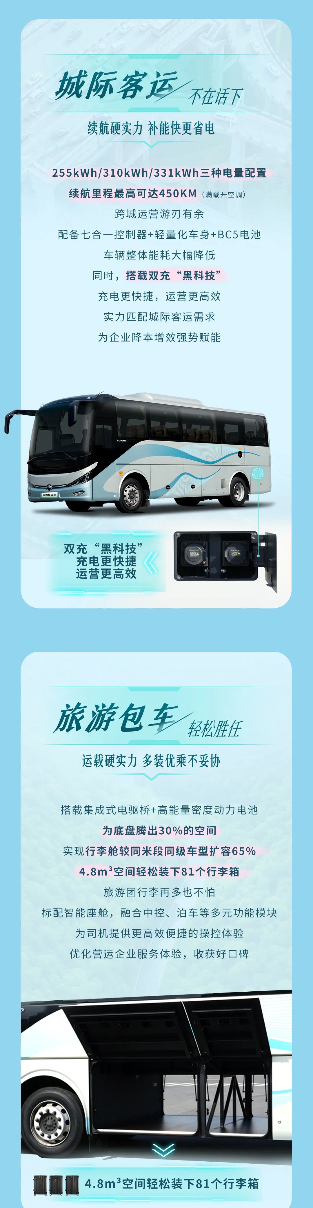 一车驾驭四大运营场景！看全新宇通C9E诠释绿色高效“更优解”