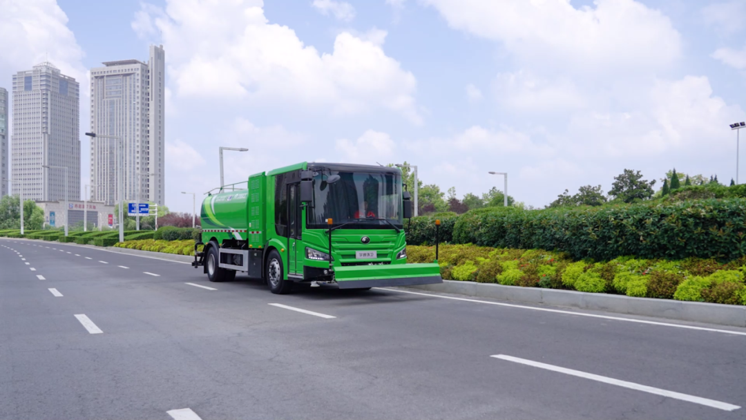 绿色新城，湛河未来┃21台宇通新能源环卫车辆批量交付平顶山