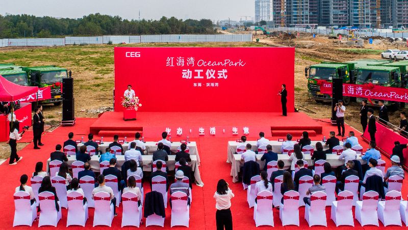 广东建基引领绿色施工新风尚，电动旋挖钻闪耀红海湾项目