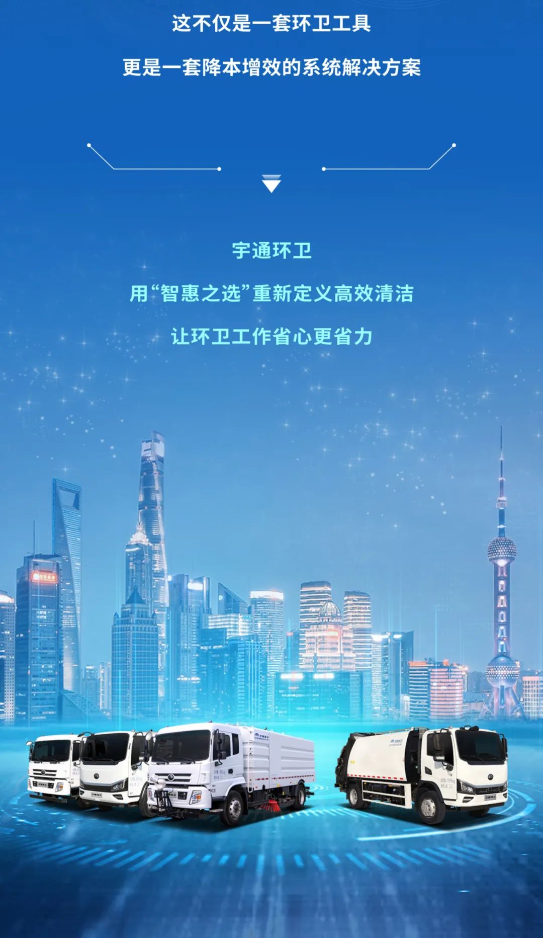 更好用还更省钱！宇通环卫“智惠战士”申请出战！