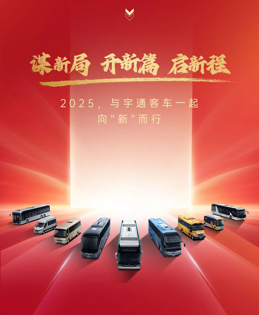 2025开门红，宇通客车昂扬启新程！