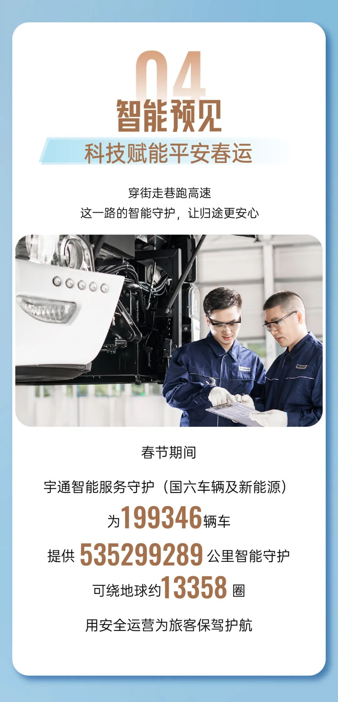 服务36计 | 从归家到返程，宇通守护5亿+公里的春运迁徙路