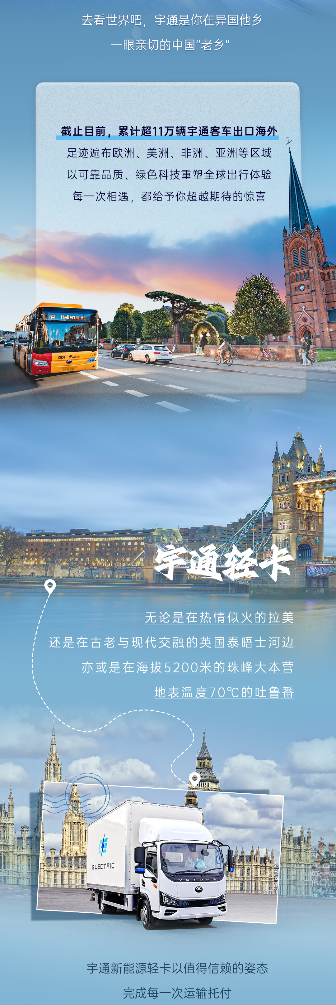 听说全世界都在偶遇宇通