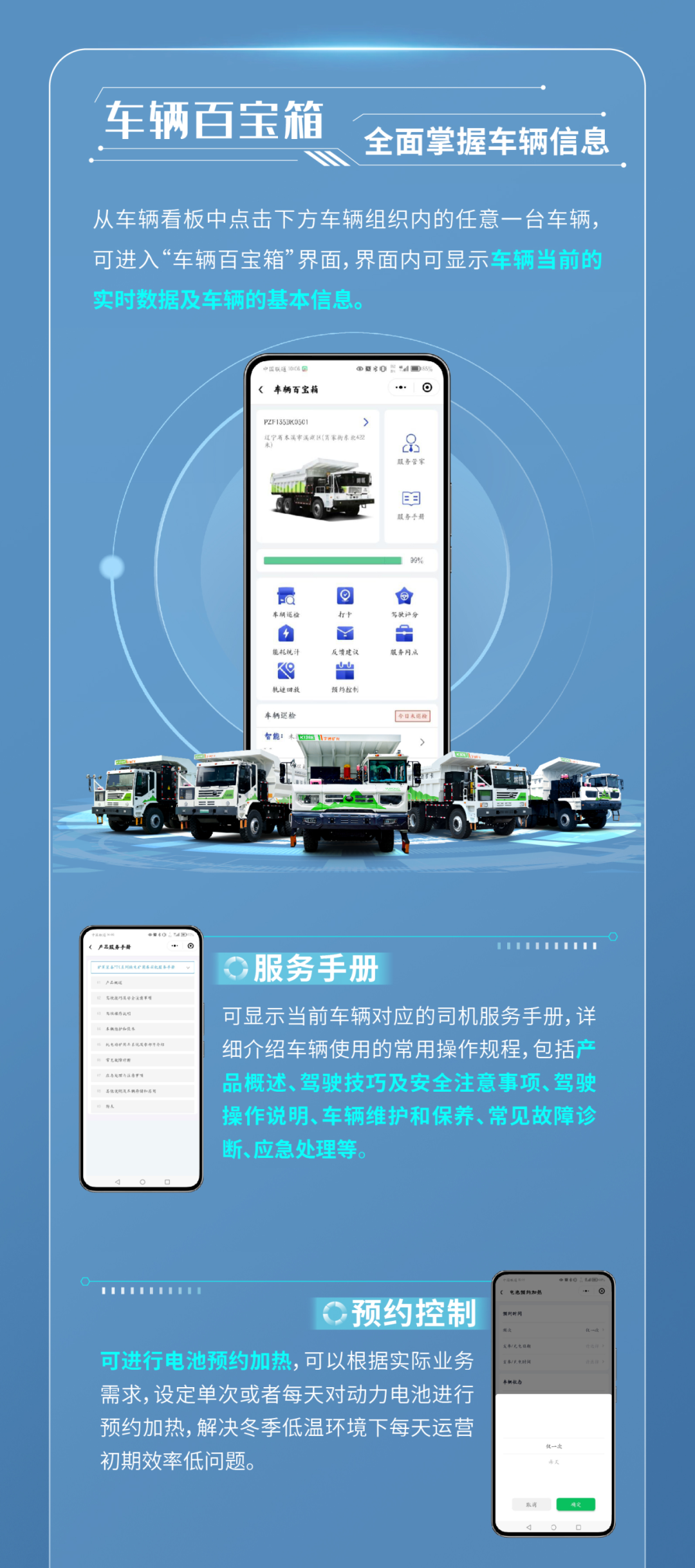 一用二管三养！宇通矿卡安睿通助您高效运营