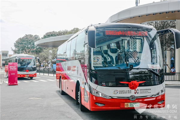 天堑变通途! 宇通高端新能源客车双向领跑“深中通道”