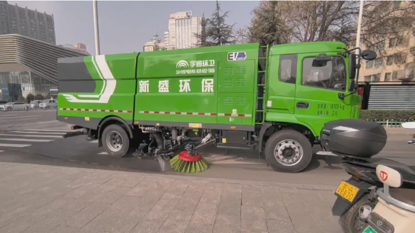 宇通新能源环卫车交付兰州,助力共建“兰州蓝” 图片