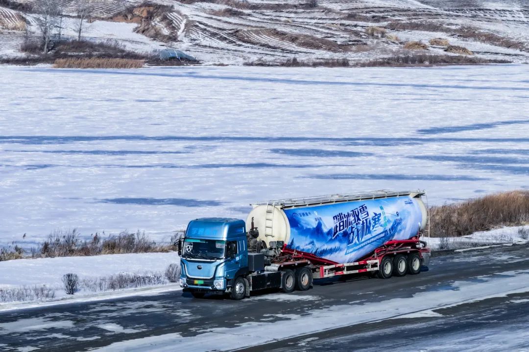 平均每公里电耗1.58度!全国首个600度电牵引车极寒续航成绩来了 平均每公里电耗1.58度!全国首个600度电牵引车极寒续航成绩来了