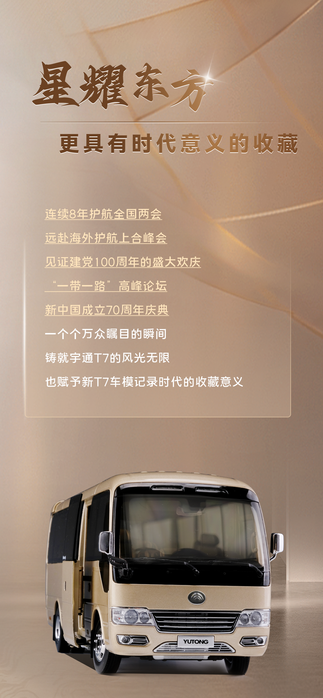 1:24极致仿真，宇通T7新版车模上线！