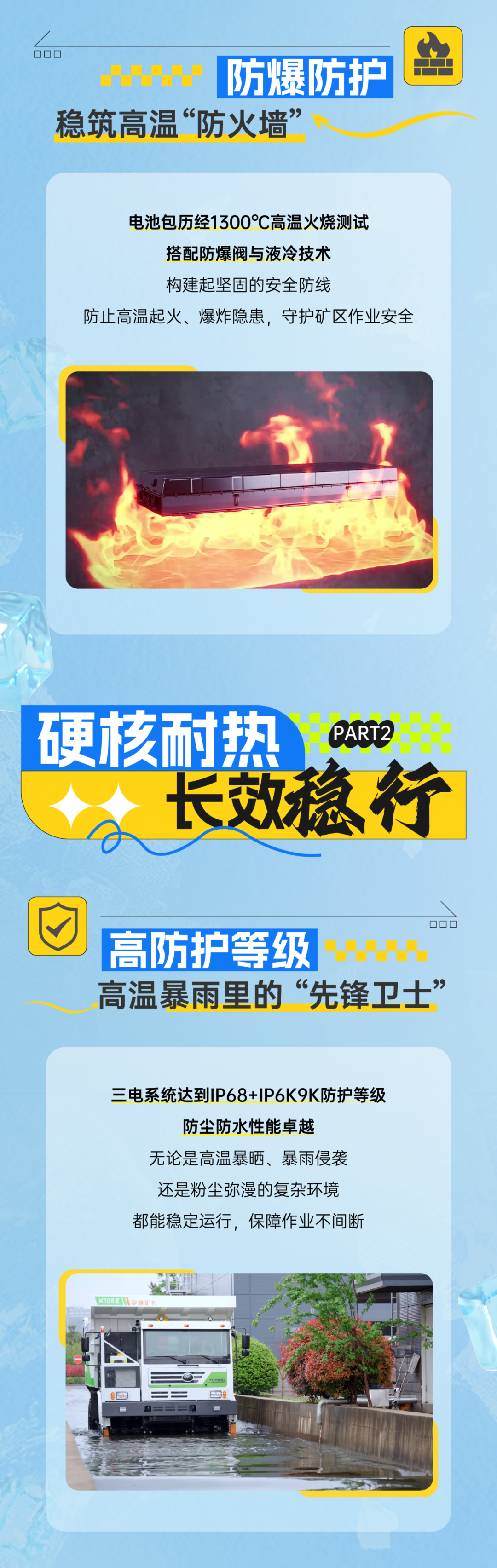 炎夏来袭，宇通矿卡助力高温矿区“冰爽”运营！