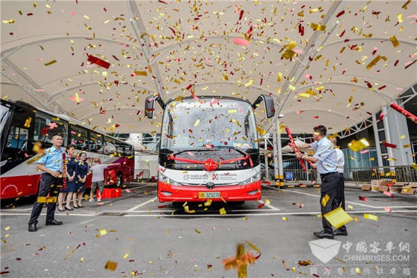 天堑变通途! 宇通高端新能源客车双向领跑“深中通道”