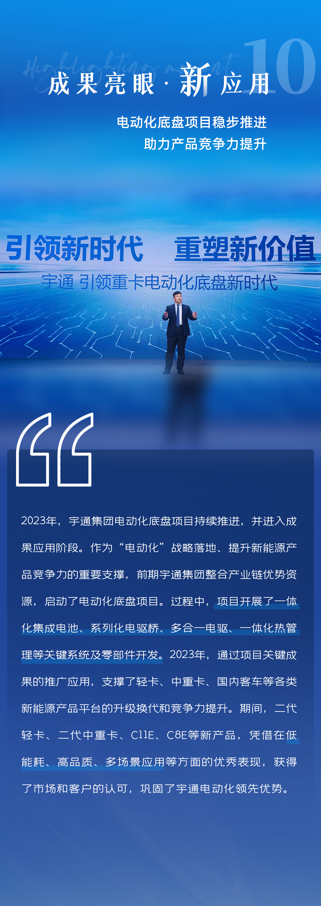 新篇章丨宇通集团2023年十件大事