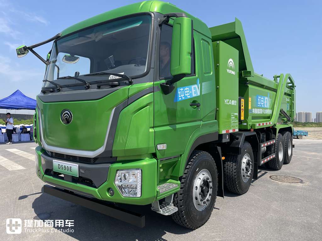 续航长、安全等级高，专为城市渣土运输而生，宇通D590E还有哪些杀手锏 - 第1张