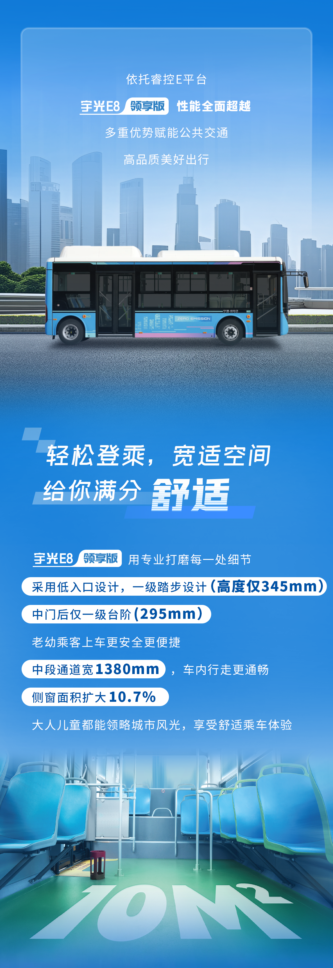 宇通上新季丨“实力派”公交为美好出行“添彩”